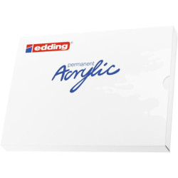 PACK 12 MARCADORES EDDING ACRILICOS SURTIDOS 10CS12B
