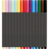 ROTULADOR FABER-CASTELL GRIP FINEPEN 0,4MM LATA METAL 15 COLORES 151617