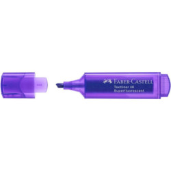 MARCD.FLUOR FABER-CASTELL TEXTLINER 46 SUPERFLUORESCENT VIOLETA 36 C/10U