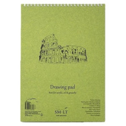 BLOC DIBUJO ACRYLIC MICRO PAPEL BLANCO A-5 20H 290G 5EB-20TS/OA PRECISION