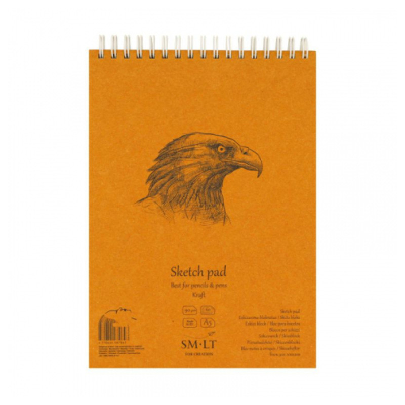 BLOC DIBUJO ESBOZO KRAFT RECICLADO A-5 60H 90G 5EB-60TS/KRAFT PRECISION