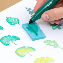 VINILO PARA GRABADO LINOLEO 15*9*0,6 GRANDE MILAN GPM1509006