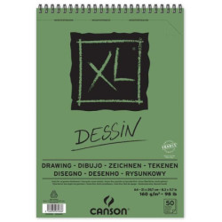 BLOC DIBUJO CANSON XL ESPIRAL DESSIN 160G A-4 BLOC 50H 400039088