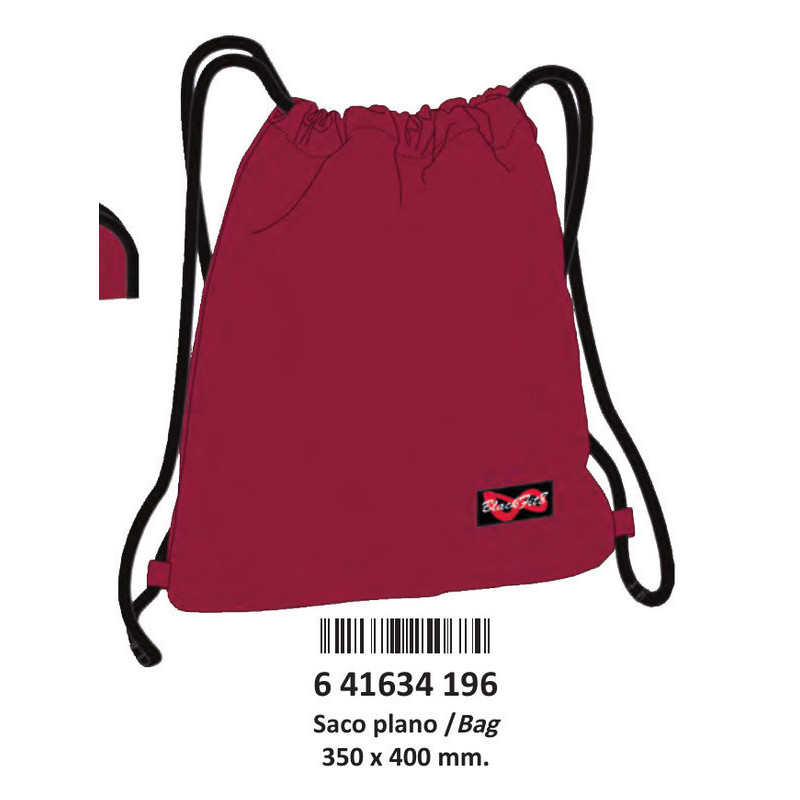 BOLSA ZAPATOS SAFTA16 35CM BLACKFIT8 BURGUNDY 641634196 ^