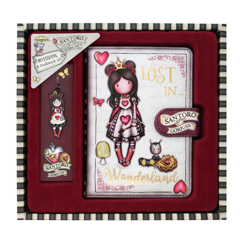SET CUADERNO CON MARCAPAGINAS GORJUSS "FINDING MY WAY" 1086GJ01 15,3*12 SAFTA22