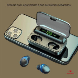 AURICULARES ALEX BOG BLUETOOTH MINI CON CARGADOR AB-045