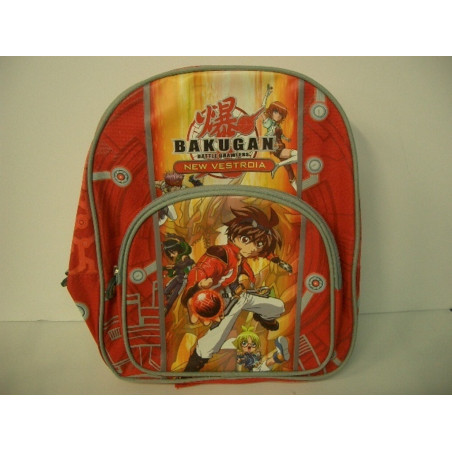MOCHILA JAIMARC 10 BAKUGAN INFANTIL 32CM M010125 ^
