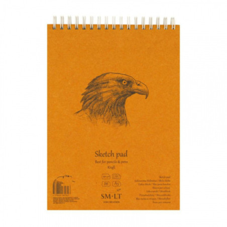 BLOC DIBUJO ESBOZO KRAFT RECICLADO A-5 60H 90G 5EB-60TS/KRAFT PRECISION