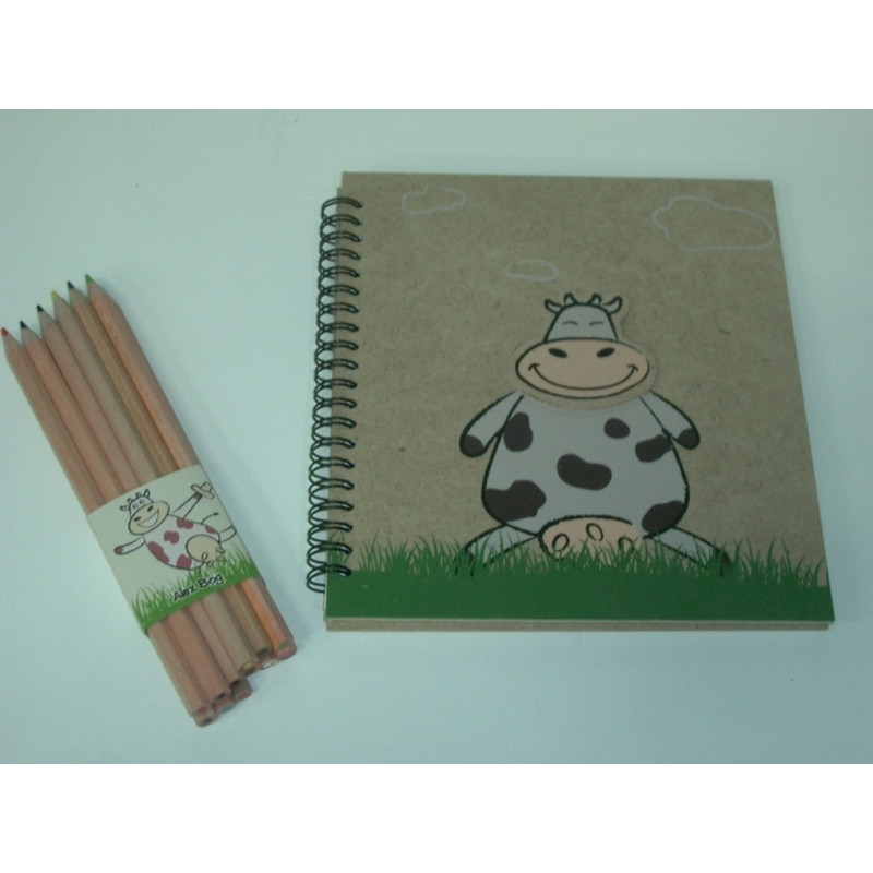 BLOC DIBUJO ALEX BOG RECICLADO GLOBAL C/LAPICES ETP-0860 ^