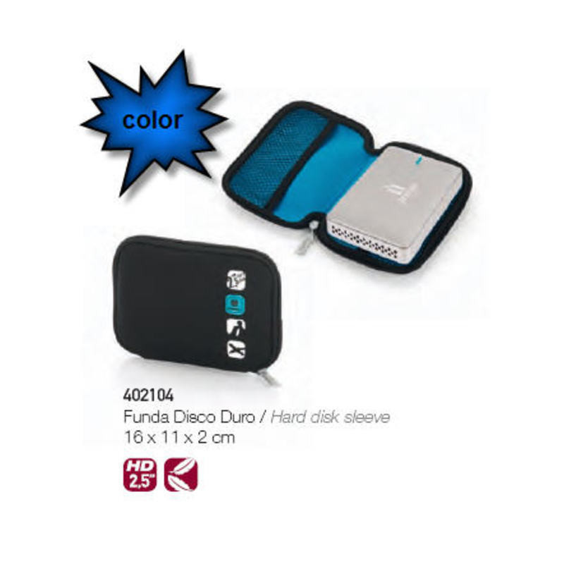 FUNDA DISCO DURO GABOL PRO QUICK NEOPRENO AZUL 402104 ^