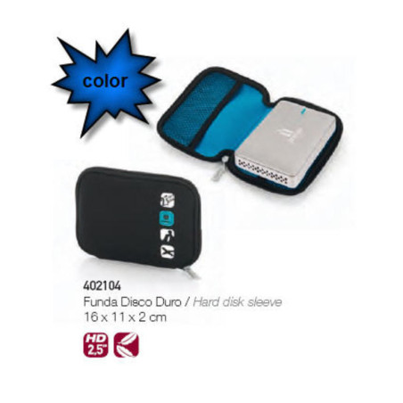 FUNDA DISCO DURO GABOL PRO QUICK NEOPRENO AZUL 402104 ^