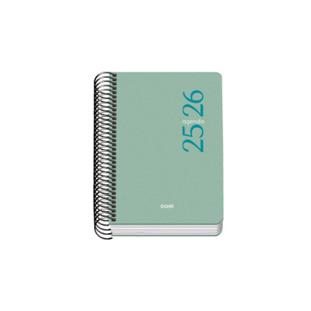AGENDA ESCOLAR DOHE25 25/26 BASIC ESENCIAL PP A-6 DP VERDE 52078