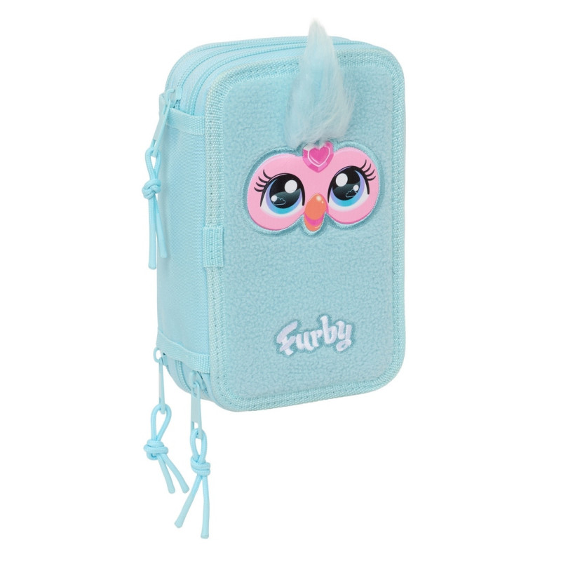 PLUMIER TRIPLE 37 PCS FURBY SAFTA26 412535857 19,5X12,5 UNIDAD