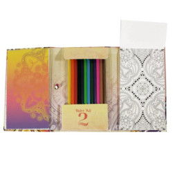 JUEGO CUADERNO PINTACOLOR EUROPRICE + LAPICES RELAX KIT PIA2641 2MOD