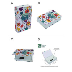 CAJA FUERTE CON COMBINACION FLOWERS LOVER ALEX BOG JS-1074 UNIDAD