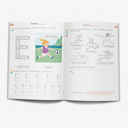 RUBIO ESCRITURA MAYUSCULAS Nº  2A   +4 AÑOS