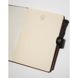 CUADERNO A-5 CON BOLIGRAFO-VARITA Y BROCHE HARRY POTTER HOWARTS ERIK CBA5001