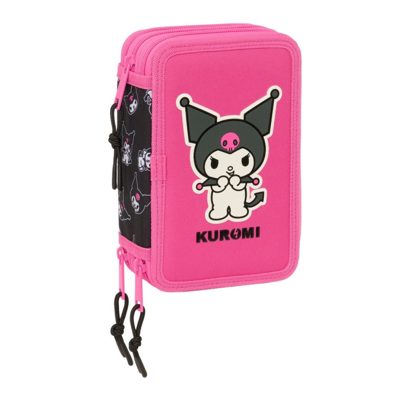 PLUMIER TRIPLE 37 PCS KUROMI SAFTA26 412541857 19,5X12,5 UNIDAD