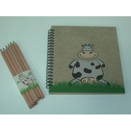 BLOC DIBUJO ALEX BOG RECICLADO GLOBAL C/LAPICES ETP-0860 ^