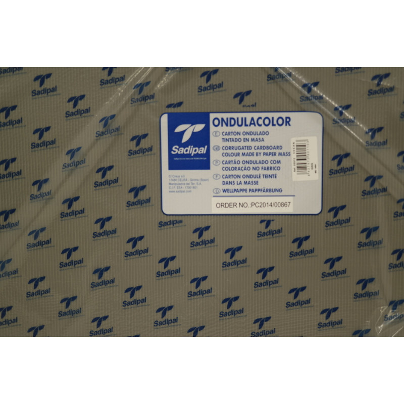 CARTON ONDULADO GRIS 50*65 PTE 5H 05912 ^ SADIPAL ^