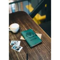 CUADERNO DE VIAJE HARRY POTTER SLYTHERIN C/GOMA ERIK CTBV018
