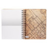 CUADERNO ESPIRAL HARRY POTTER C/GOMA MAPA MERODEADOR ERIK CTFBA50030