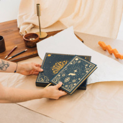 SET JUEGO REGALO CUADERNO PREMIUM C/BOLIGRAFO ERIK ASTRAL SCPA5B06