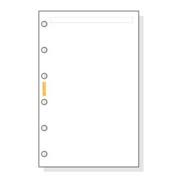 AGENDA RECAMBIO FINOCAM 602 LISO BLANCO C242