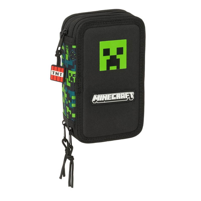 PLUMIER TRIPLE 37 PCS MINECRAFT "TNT" SAFTA25 ENERO 412547857