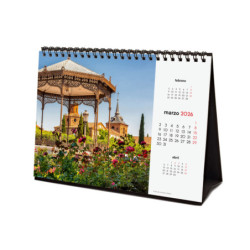 CALENDARIO SOBREMESA 2026 CIUDADES+ FINOCAM26 780324626 210 X 70 X 155 MM