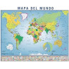 POSTER MAPA MUNDI POLITICO 40*50 MPGE0072 ERIK