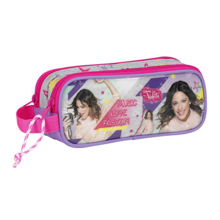 PORTATODO SAFTA15 VIOLETTA NEON DOBLE 21CM 811542513 ^