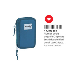 PLUMIER DOBLE PQÑO 28 PCS BLACKFIT8 EGEO SAFTA25 ENERO 442049854