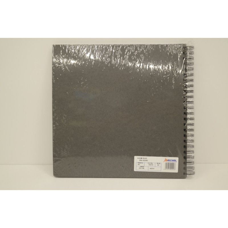 BLOC PAPEL MCH GRIS OSCURO 31*31 300G BLOC 20H REF.1807