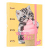 CARPEBLOC DEC RINGBOOK FL 4A TROQUELADA PET CAT LOVELY KITTENS ERIK CBK0079