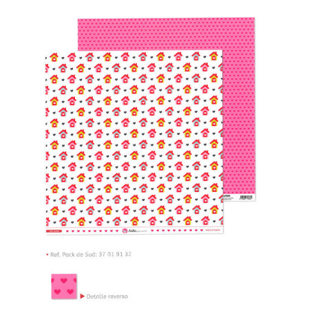 CARTULINA GRAFOPLAS ANITA SCRAP 180G DOBLE CARA CON AMOR 37019132