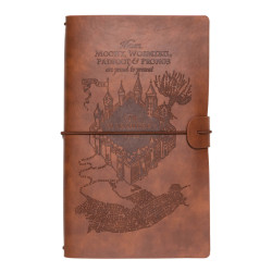 CUADERNO DE VIAJE HARRY POTTER C/GOMA ERIK CTBV001