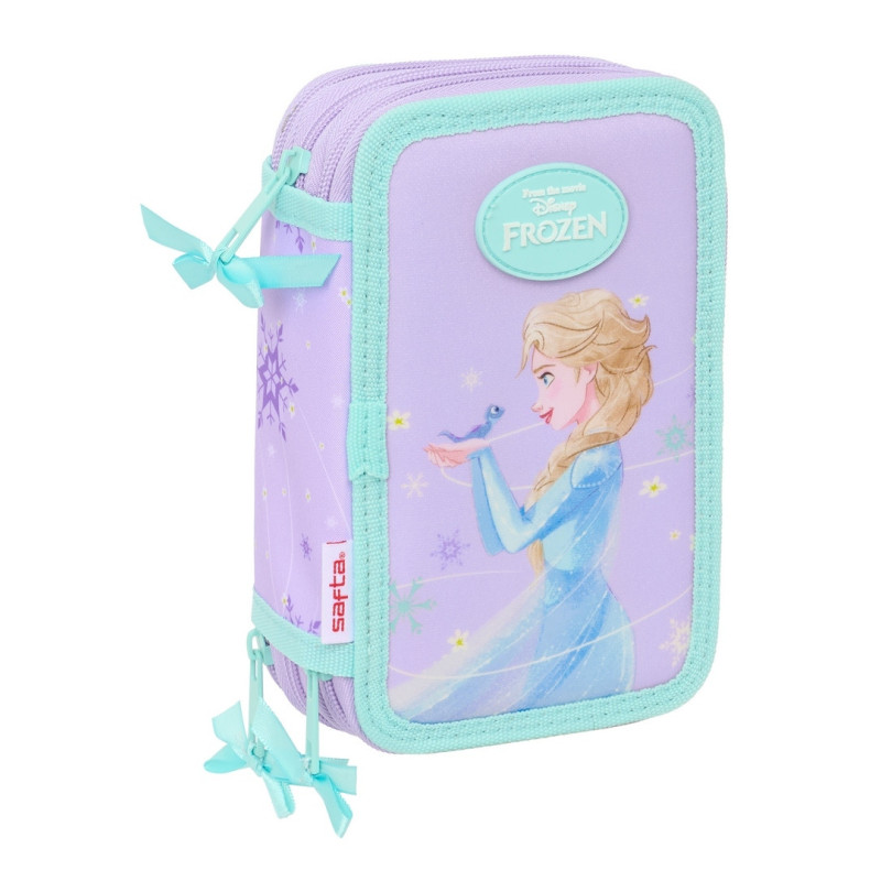 PLUMIER TRIPLE 37 PCS FROZEN "SPIRIT" SAFTA25 VAC 412571857 MEDIDAS: 19,5*12,5
