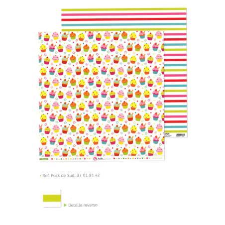 CARTULINA GRAFOPLAS ANITA SCRAP 180G DOBLE CARA FIESTA 37019142