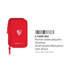 ESTUCHE CREMA DOBLE PEQ 28 PCS SEVILLA FC CORPORATIVA 412056854 19,5*12,5 SAFTA22