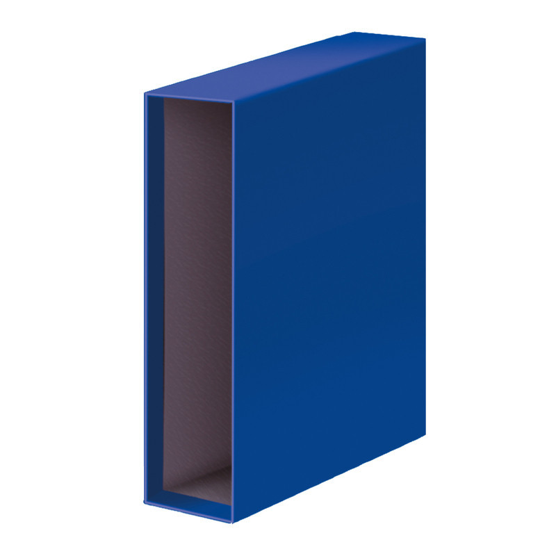 CAJA ARCHIVADOR PALANCA DOHE A-4 AZUL