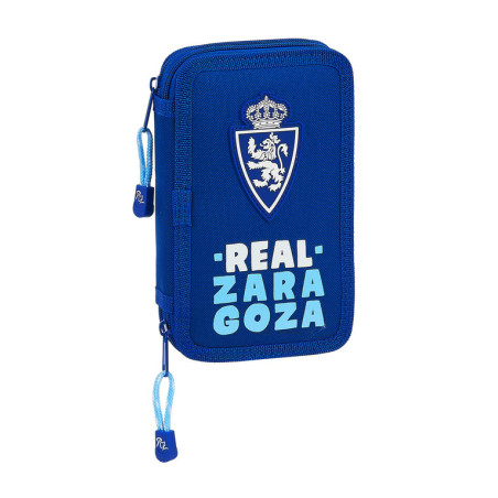 PLUMIER DOBLE PQÑO 28 PCS REAL ZARAGOZA CORPORATIVA SAFTA23 ENERO 412046854