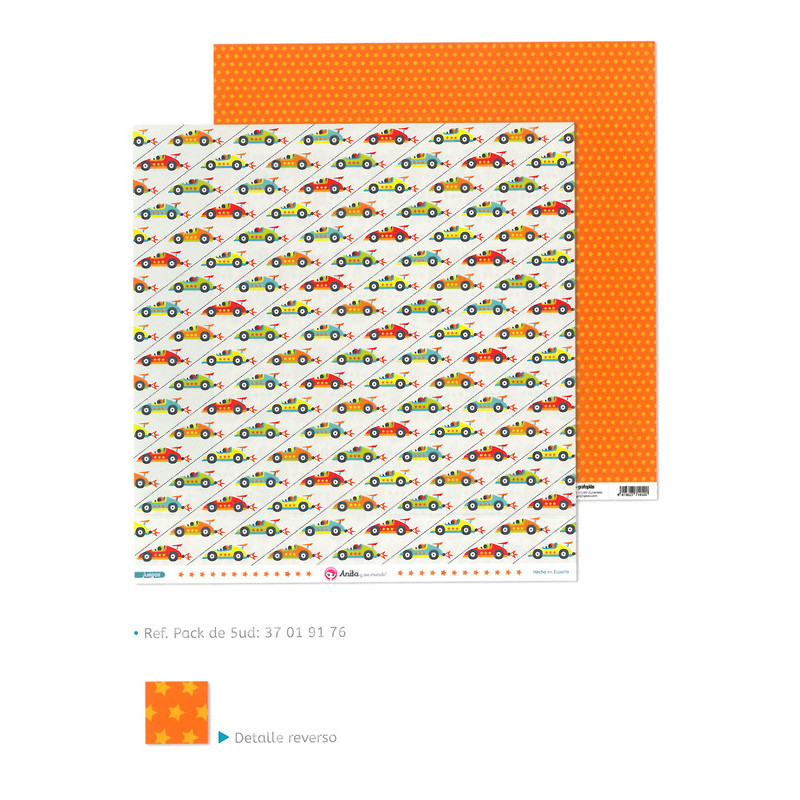 CARTULINA GRAFOPLAS ANITA SCRAP 180G DOBLE CARA JUEGOS 37019176