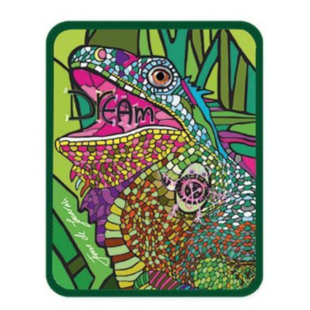 ESTUCHE CREMA SENFORT16 DOBLE PEQ. BAGGUAY DREAM BIG IGUANA 1002554 ^