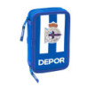 PLUMIER DOBLE PQÑO 28 PCS REAL DEPORTIVO DE LA CORUÑA SAFTA23 ENERO 411978854