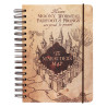 CUADERNO ESPIRAL HARRY POTTER C/GOMA MAPA MERODEADOR ERIK CTFBA50030