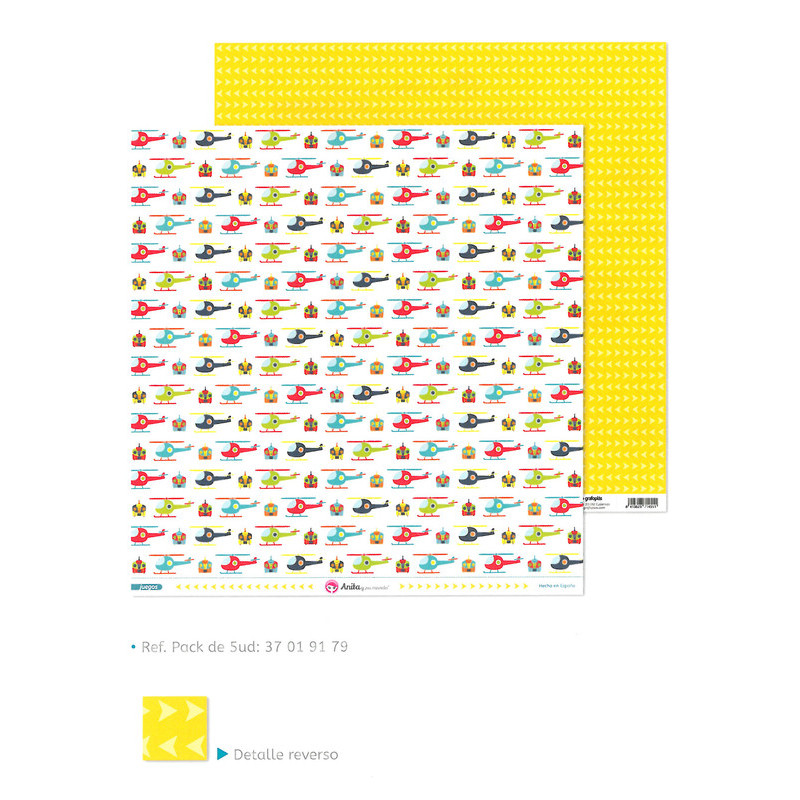 CARTULINA GRAFOPLAS ANITA SCRAP 180G DOBLE CARA JUEGOS 37019179