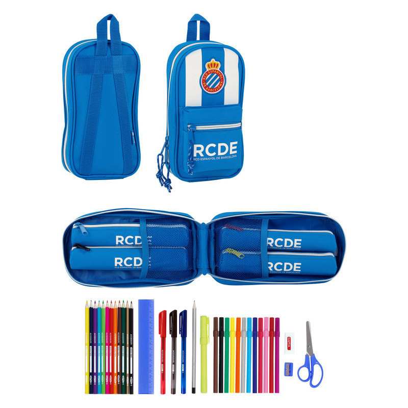 PLUMIER MOCHILA C/4 PORT. LLENOS RCD ESPANYOL SAFTA25 ENERO 411753747