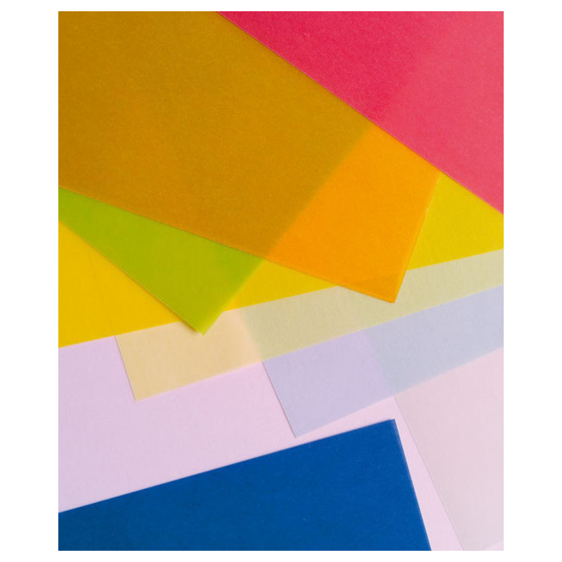 PAPEL MCH VEGETAL COLOR AZUL INTENSO PTE 50H