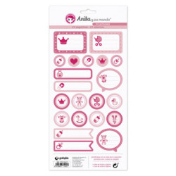 CARTULINA GRAFOPLAS ANITA PACK 5 LAMINAS PEGAT.COLECCIÓN MI PRINCE 37010511